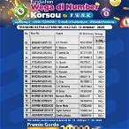 wega number korsou robbie's lottery